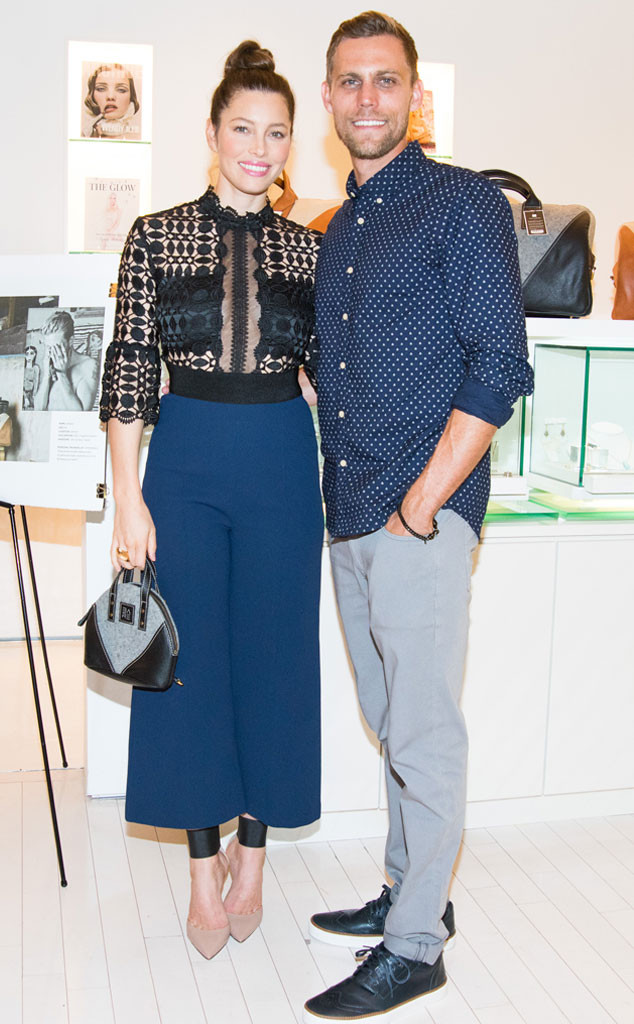 Photo de Jessica Biel  & son frère  Justin Biel